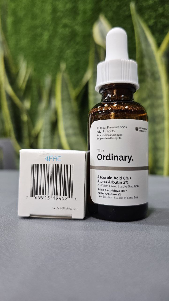 سرم ویتامین سی 8درصد و آلفا آربوتین 2درصد