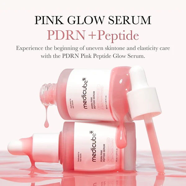 سرم جوانساز پپتید مدی کیوب مدل PDRN PINK